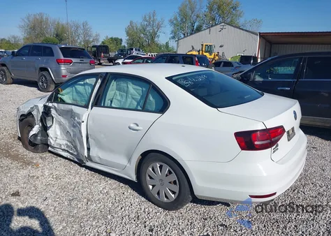 2016 Volkswagen Jetta 1.4T S из США, поврежденный, VIN 3VW267AJ8GM384248